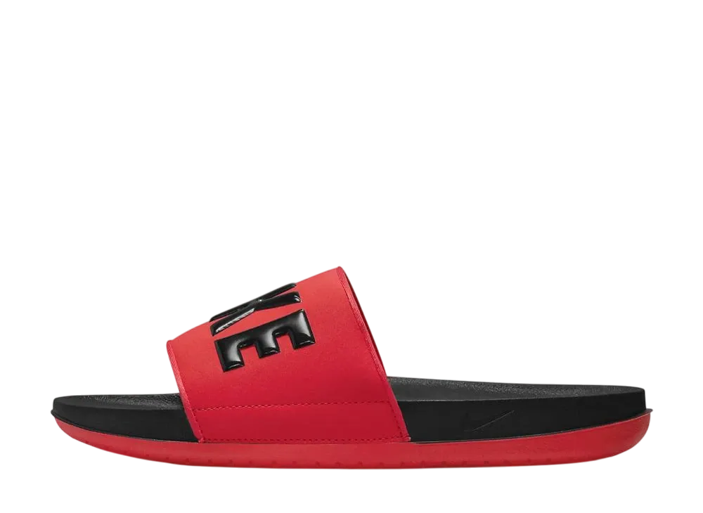 ナイキ オフコート スライド "ブラック/ユニバーシティレッド/ブラック"