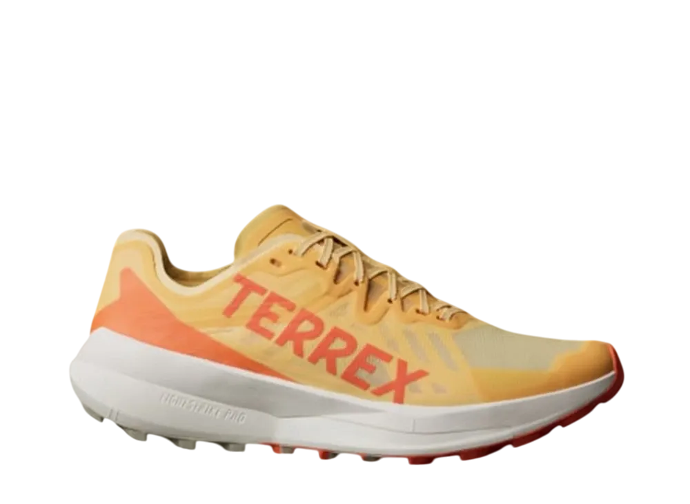 adidas Terrex Agravic Speed "Semi Spark/Crystal White/Impact Orange"
