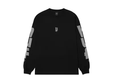 HUF Megablast Stretch LS Tee "Black"