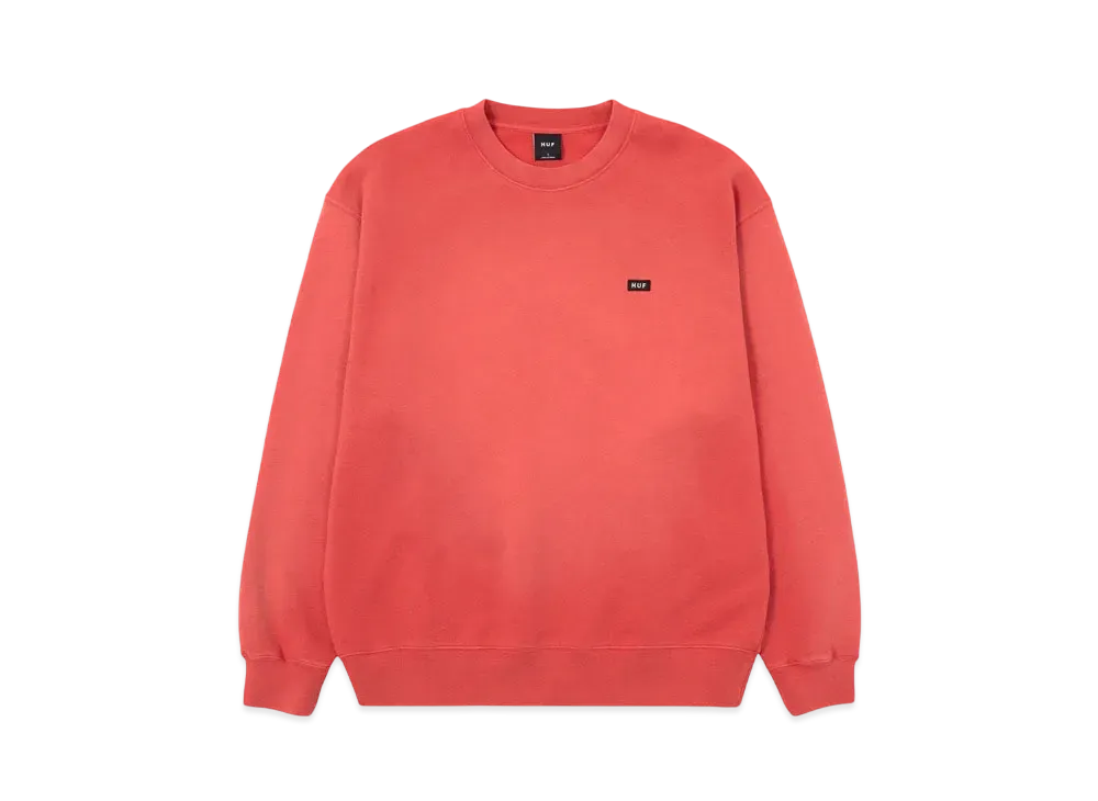 HUF Classic Fleece Crew "Red"