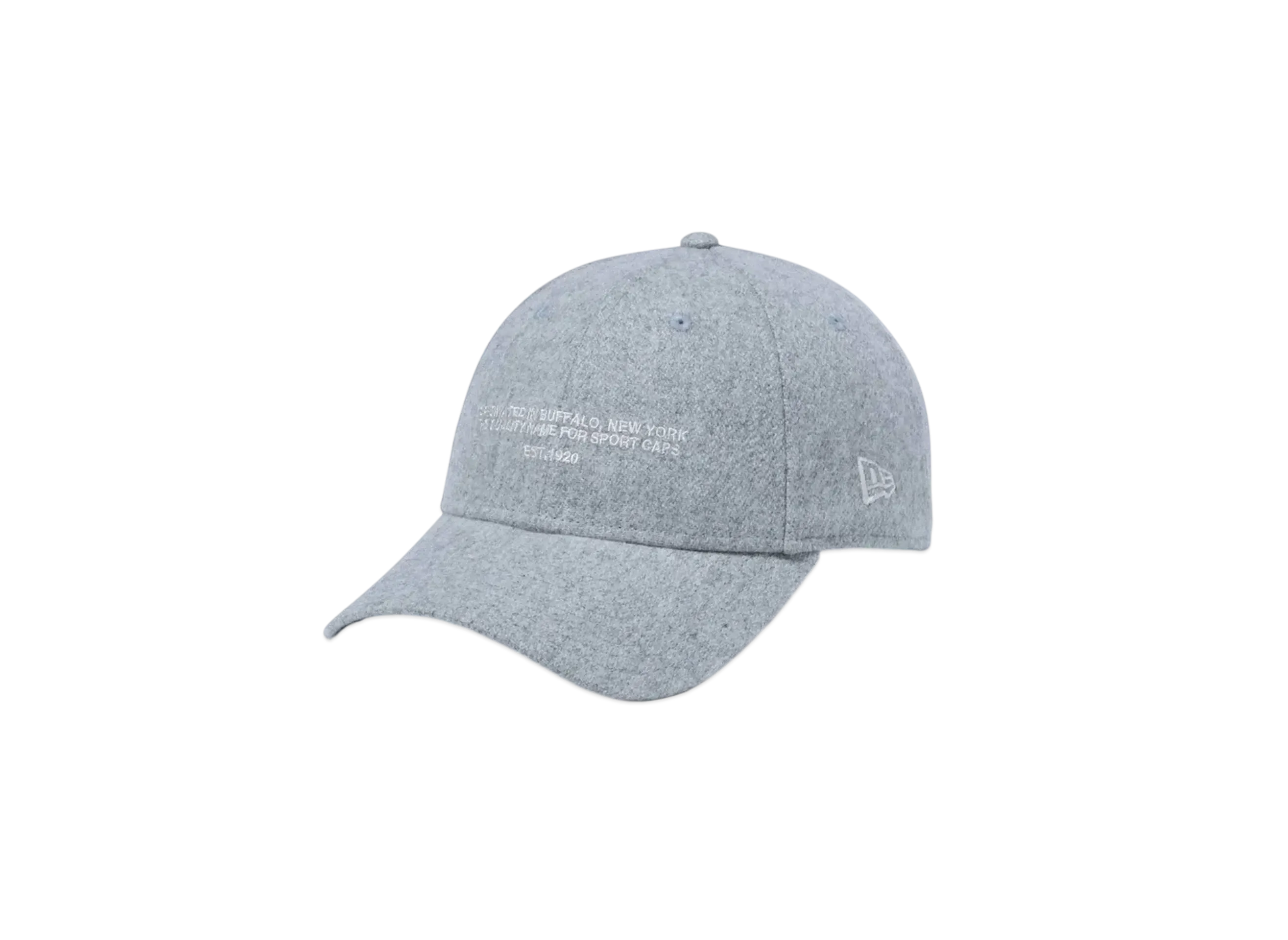 NEW ERA 9Forty Fabric Series Melton "Gray"