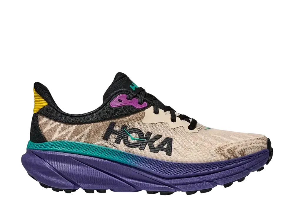 Hoka Challenger 7 "Oatmeal/Mountain Iris"