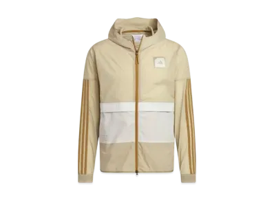 adidas Adicross Color Block Long Sleeve Full Zip Hoodie Jacket "Hemp"