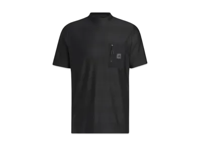 adidas Adicross Chest Pocket Short Sleeve Mockneck Shirt "Black"