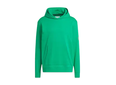 adidas Adicross Back Logo Long Sleeve Hoodie "Court Green"