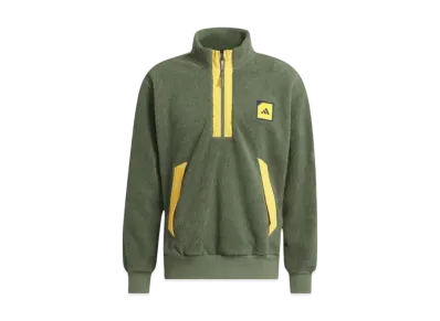 adidas Adicross Padded Boa Fleece Jacket "Base Green"