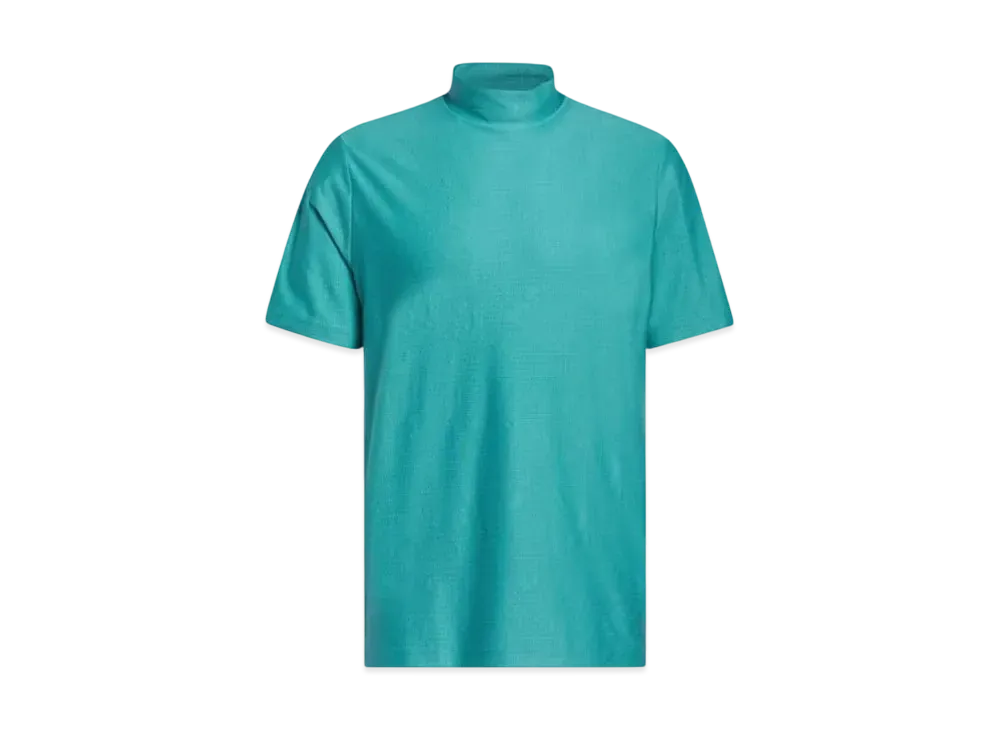 adidas Adicross Basic Mockneck Short Sleeve Shirt "Emerald Green"