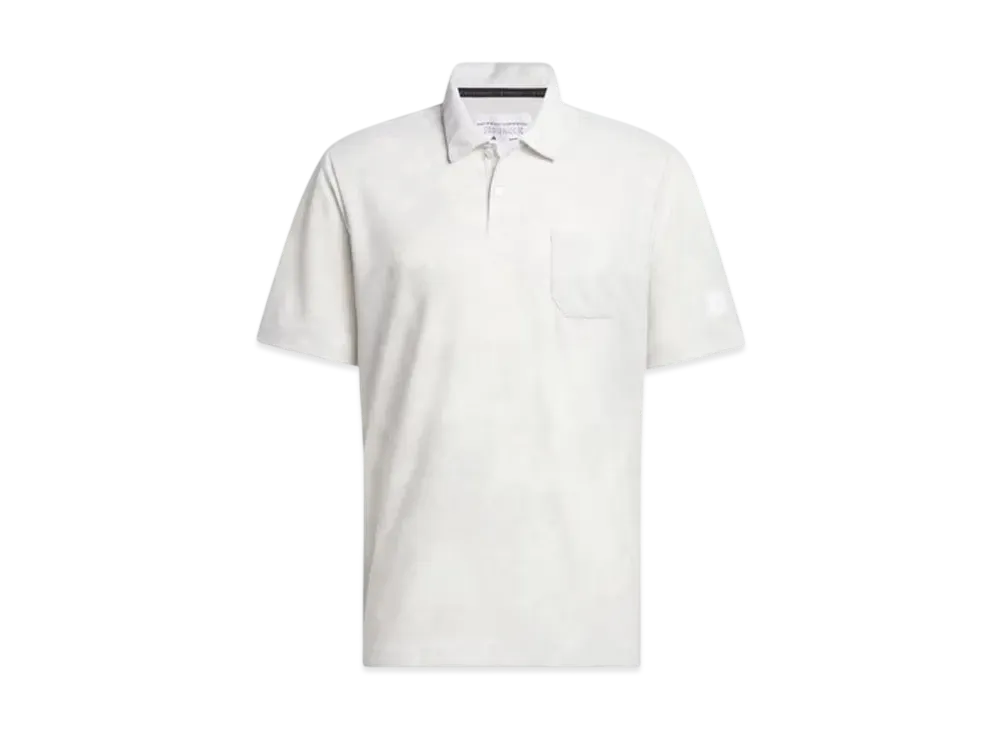 adidas Adicross Micro Pique Graphic Polo "Clear Gray"