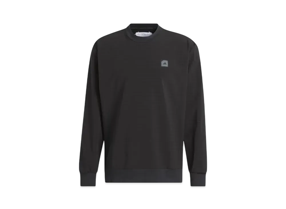 adidas Adicross Water-Repellent Stretch Crew Pullover "Black"