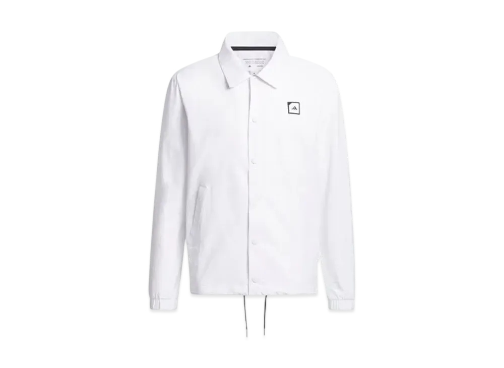 adidas Adicross Back Graphic Coach Jacket "White"
