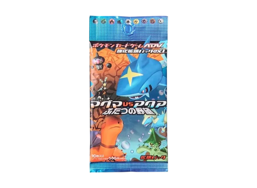 ポケモンカードゲーム ADV 強化拡張パック ex1 マグマVSアクア ふたつ ポケモンカードゲーム ADV 強化拡張パック ex1 マグマVSアクア ふたつ