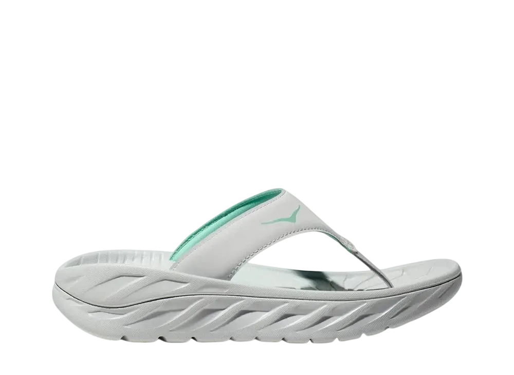 ホカ ウィメンズ オラ リカバリー フリップ "コスミックグレー/シーフォーム"