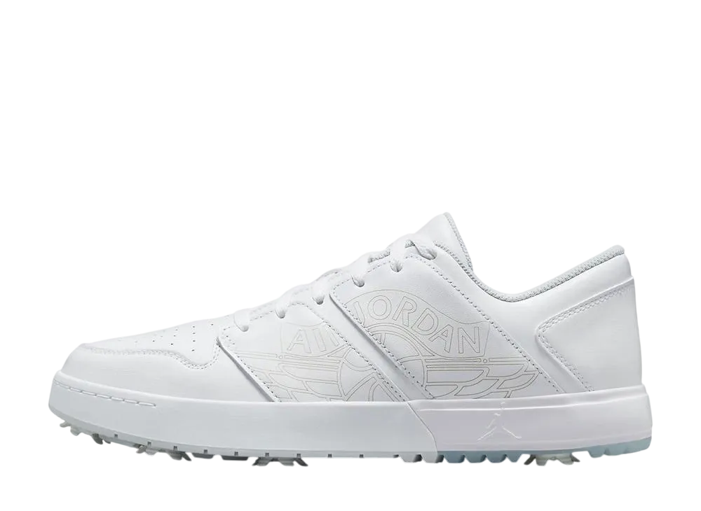 Nike Air Jordan Nu Retro 1 Low Golf "Triple White"
