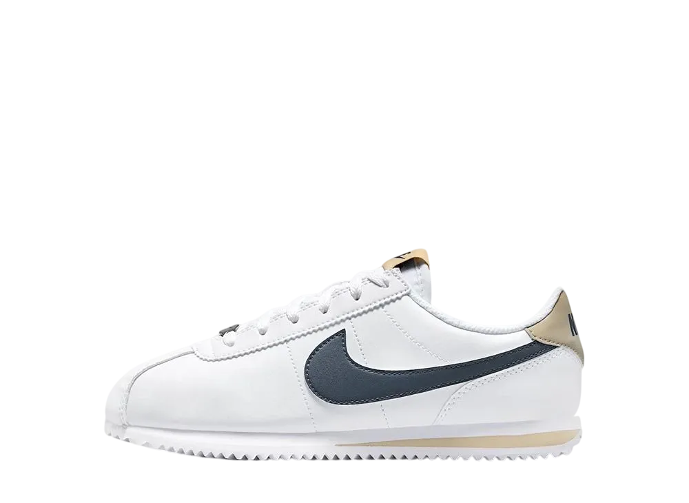 ナイキ GS コルテッツ "ホワイト/デザートカーキ/サンダーブルー"