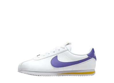 Nike GS Cortez "White/Varsity Maize/Varsity Purple"