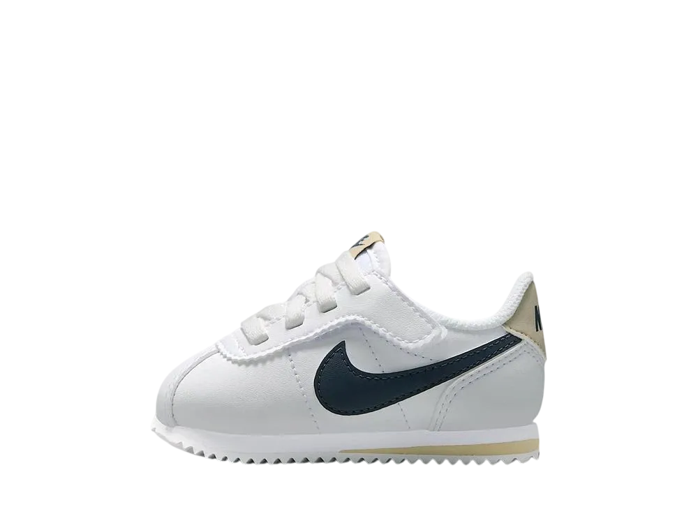 Nike TD Cortez EasyOn "White/Desert Khaki/Thunder Blue"