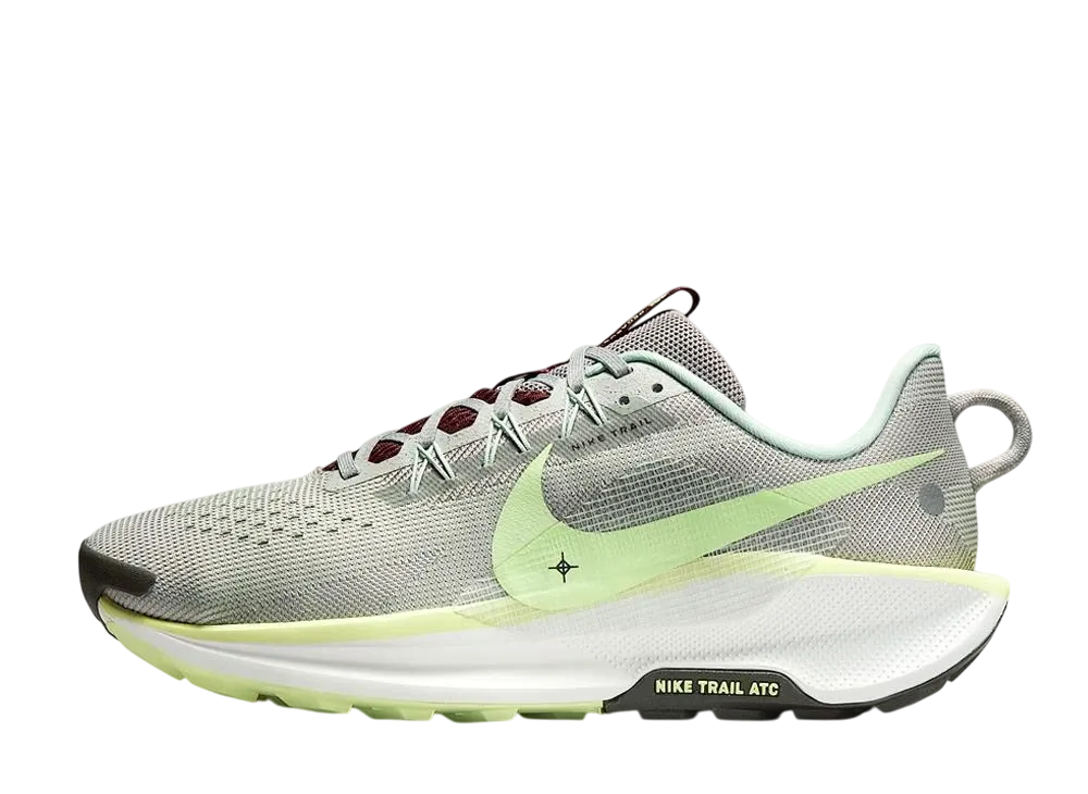 Nike Pegasus Trail 5 "Light Silver/College Grey/Dark Team Red/Barely Volt"