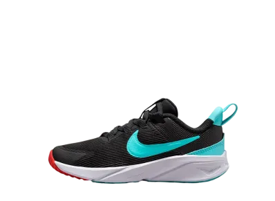 Nike PS Star Runner 4 "Black/Bright Crimson/White/Dusty Cactus"