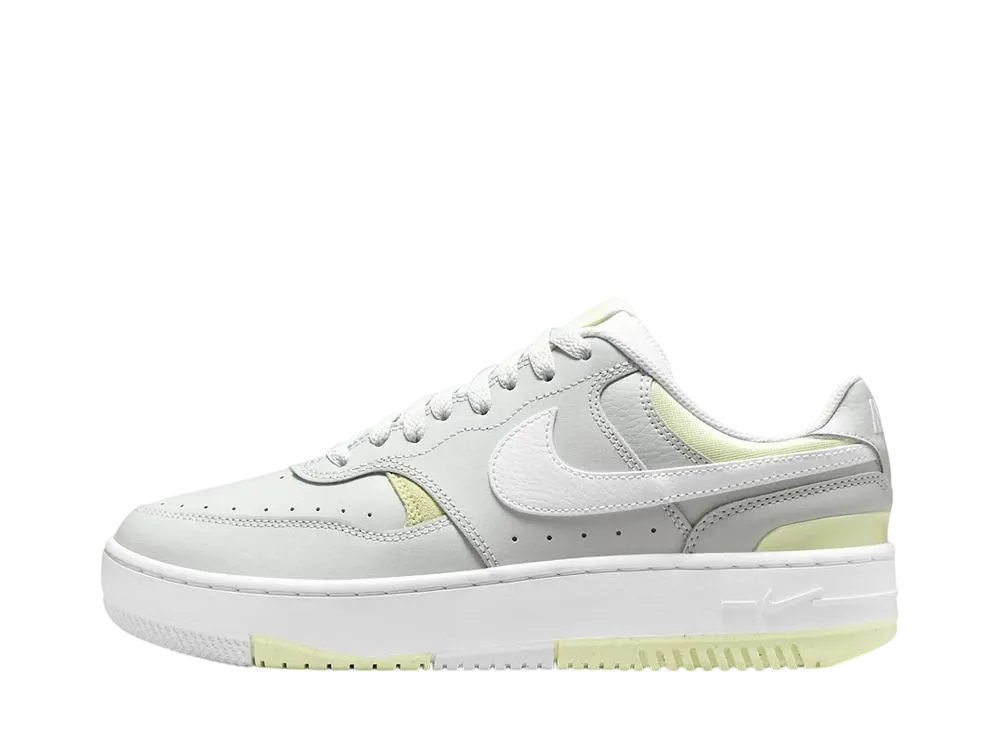 ナイキ ウィメンズ ガンマフォース "ライトシルバー/ライフライム/ホワイト"