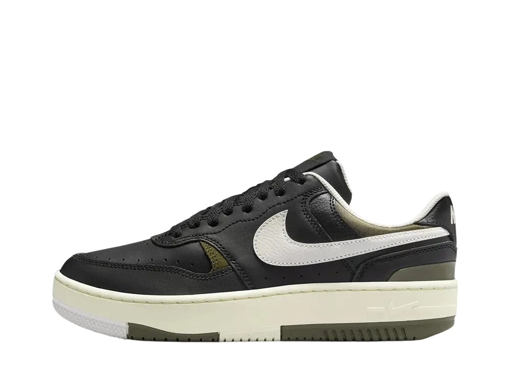 ナイキ ウィメンズ ガンマフォース "ブラック/カーゴカーキ/ココナッツミルク/ファントム"