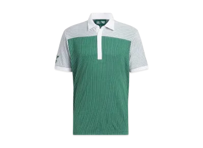 adidas Bogey Boys Stripe Polo "Collegiate Green"