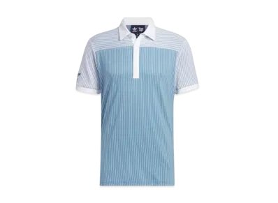 adidas Bogey Boys Stripe Polo "Altered Blue"