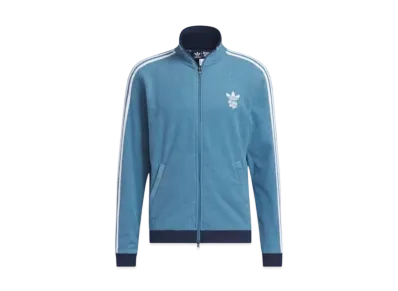 adidas Bogey Boys Pile Track Jacket "Altered Blue"