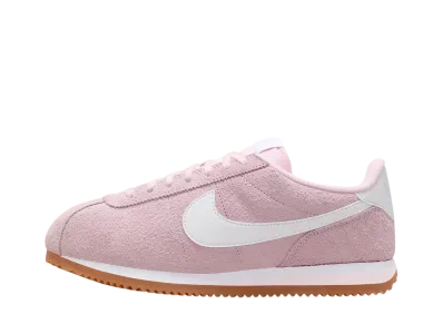 Nike Women's Cortez Vintage Suede "Pink Foam/Gum Medium Brown/White"