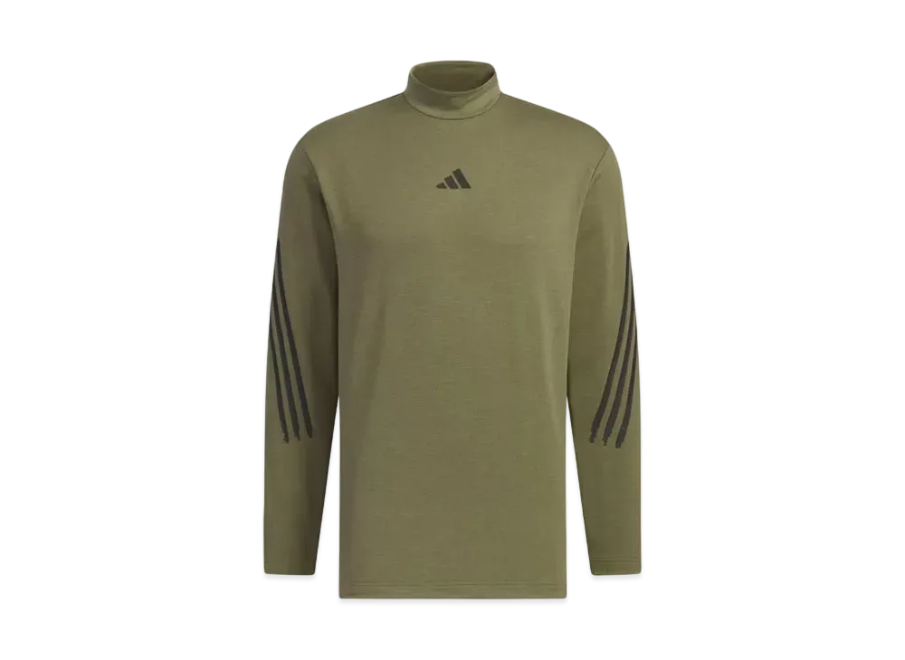 adidas Cold. Rdy Mockneck Long Sleeve Shirt "Olive Strata"