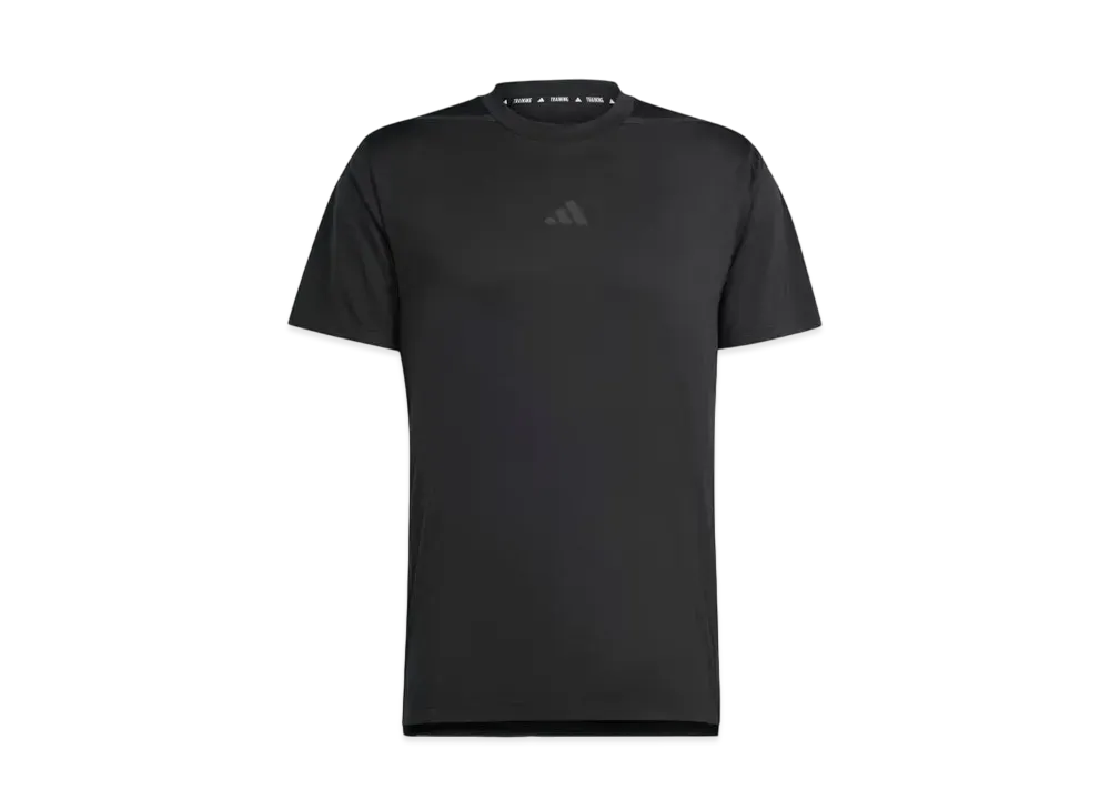 adidas Designed for Training Adistrong Workout Short Sleeve T-Shirt "Black/Black"