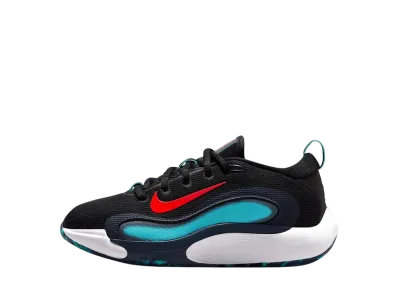 Nike GS IsoFly "Black/Dusty Cactus/Thunder Blue/Bright Crimson"