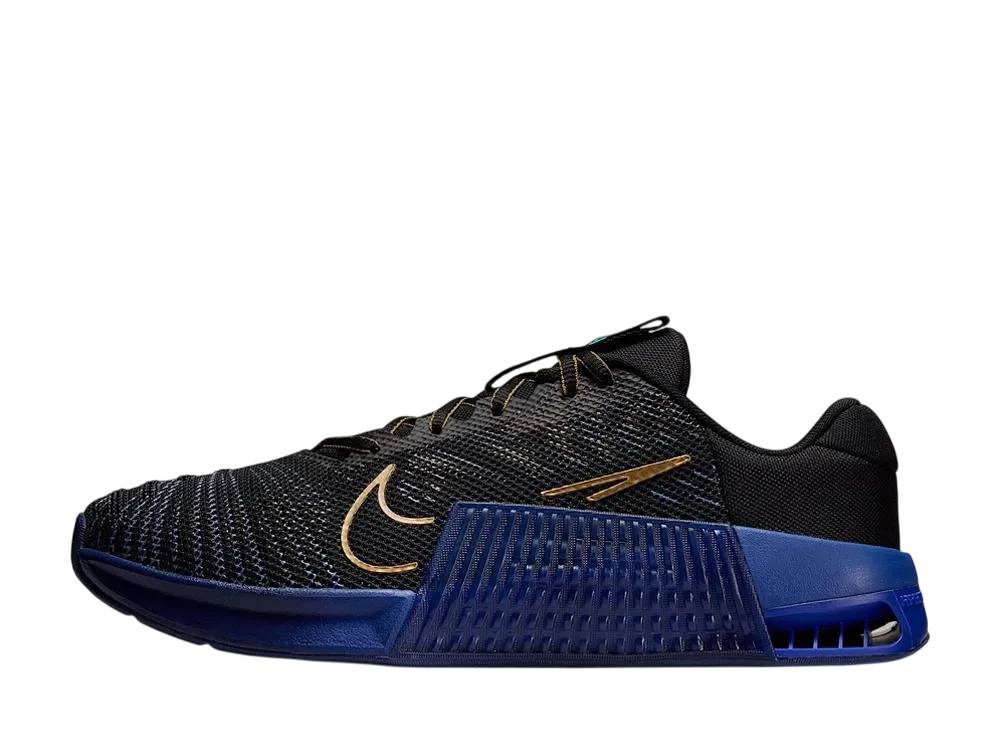 ナイキ メトコン9 AMP "ブラック/ディープナイト/コッパームーン/ブルーボイド"