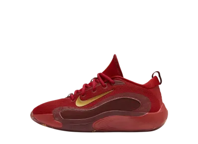 Nike GS IsoFly "Gym Red/Team Red/Dark Team Red/Metallic Gold"