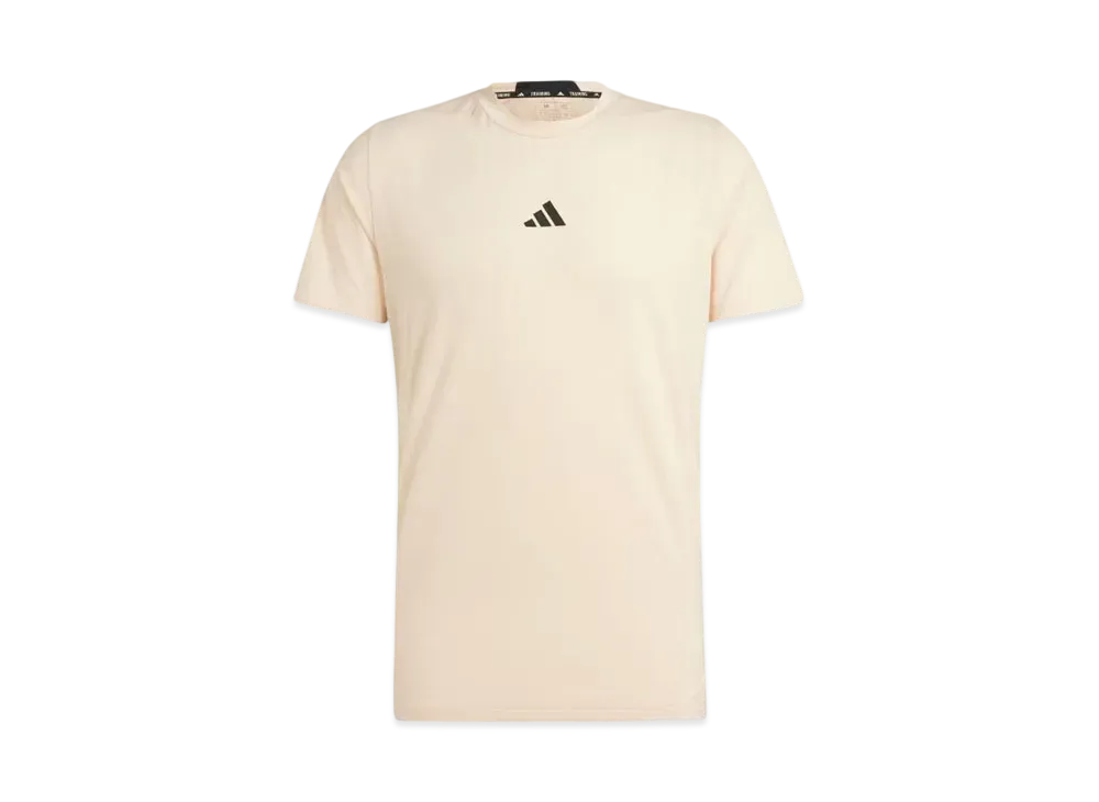 adidas Designed for Training Workout Short Sleeve T-shirt "Crystal Sand"