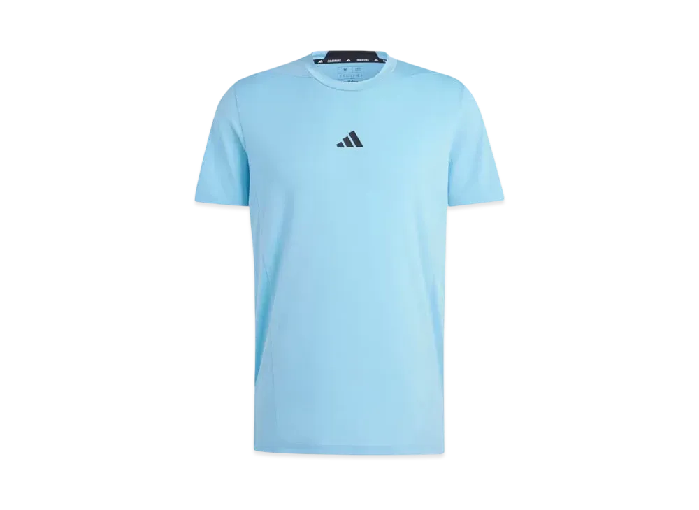 adidas Designed for Training Workout Short Sleeve T-shirt "Semi Blue Burst"