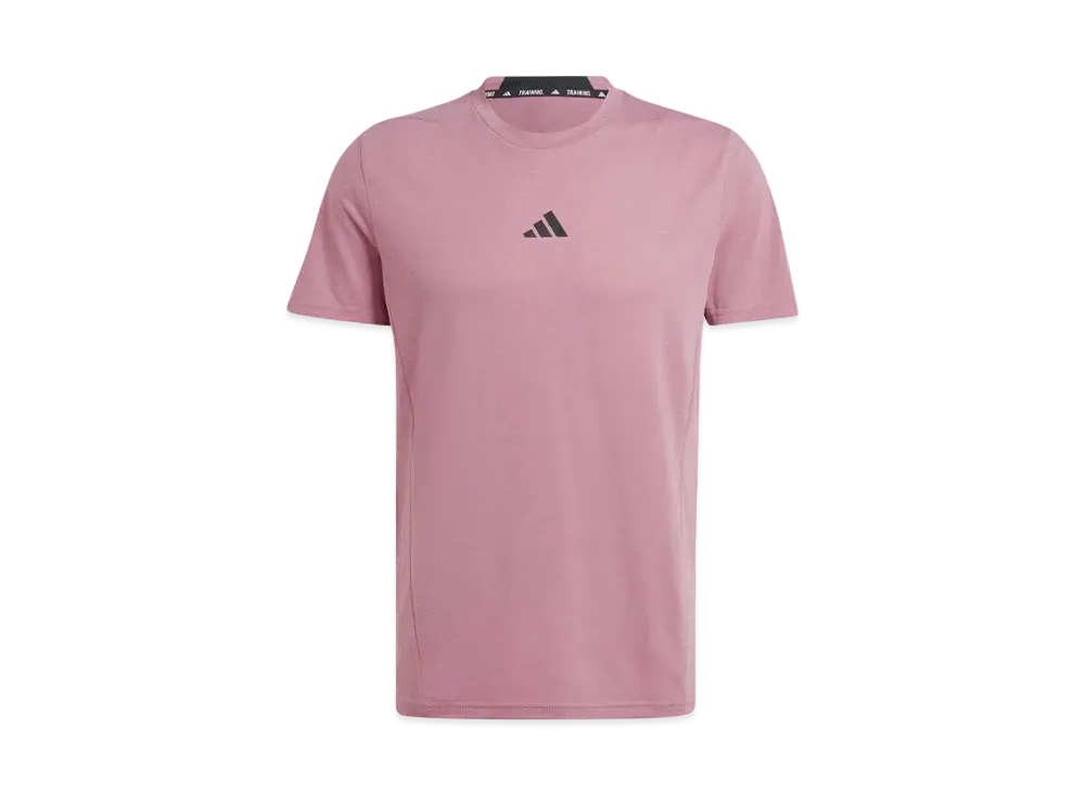 adidas Designed for Training Workout Short Sleeve T-shirt "Preloved Crimson Mel"