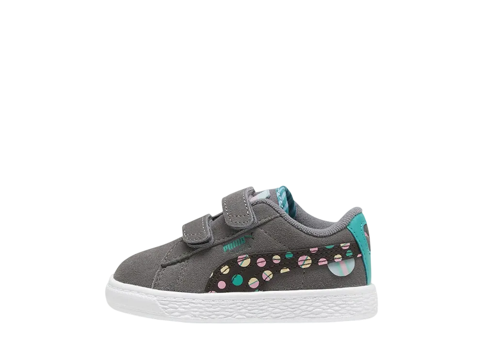 プーマ TD スウェード クラシック LF "クールダークグレー/スパーキンググリーン/フラットダークグレー" (キッズ)