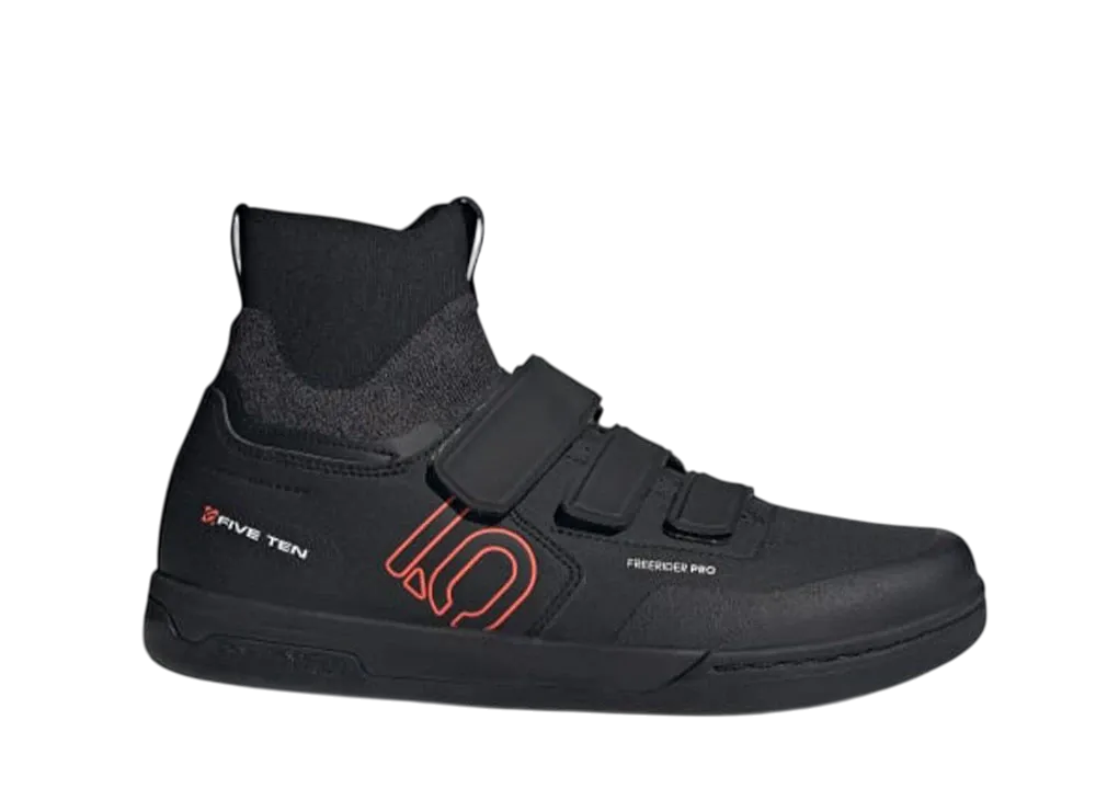 アディダス 510 フリーライダー プロ ミッド マウンテンバイク "コアブラック/ソーラーレッド/グレースリー"