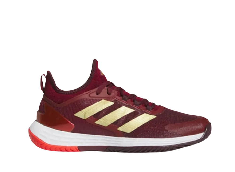 アディダス アディゼロ ウーバーソニック4.1 テニス "チームコルバーガンディ2/ゴールドメタリック/チームマルーン2"