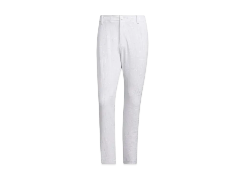 adidas EX Stretch Seersucker Ankle Pants "White/Grey One"