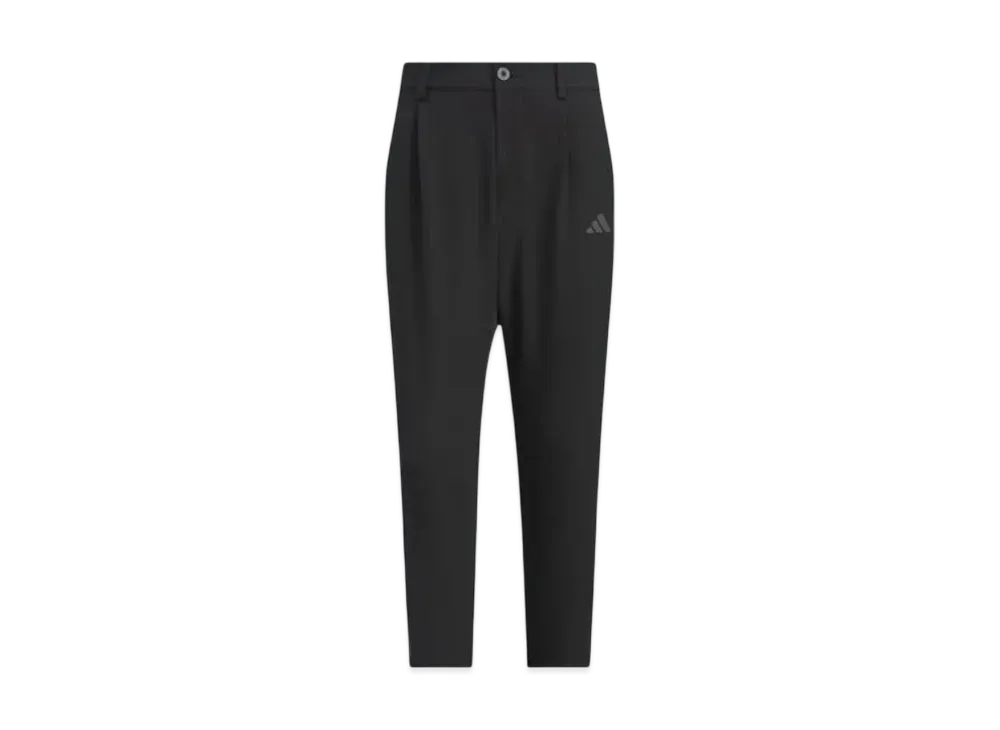adidas EX Stretch Active Water Repellent Tonal Three Stripes Ankle Pants "Black"