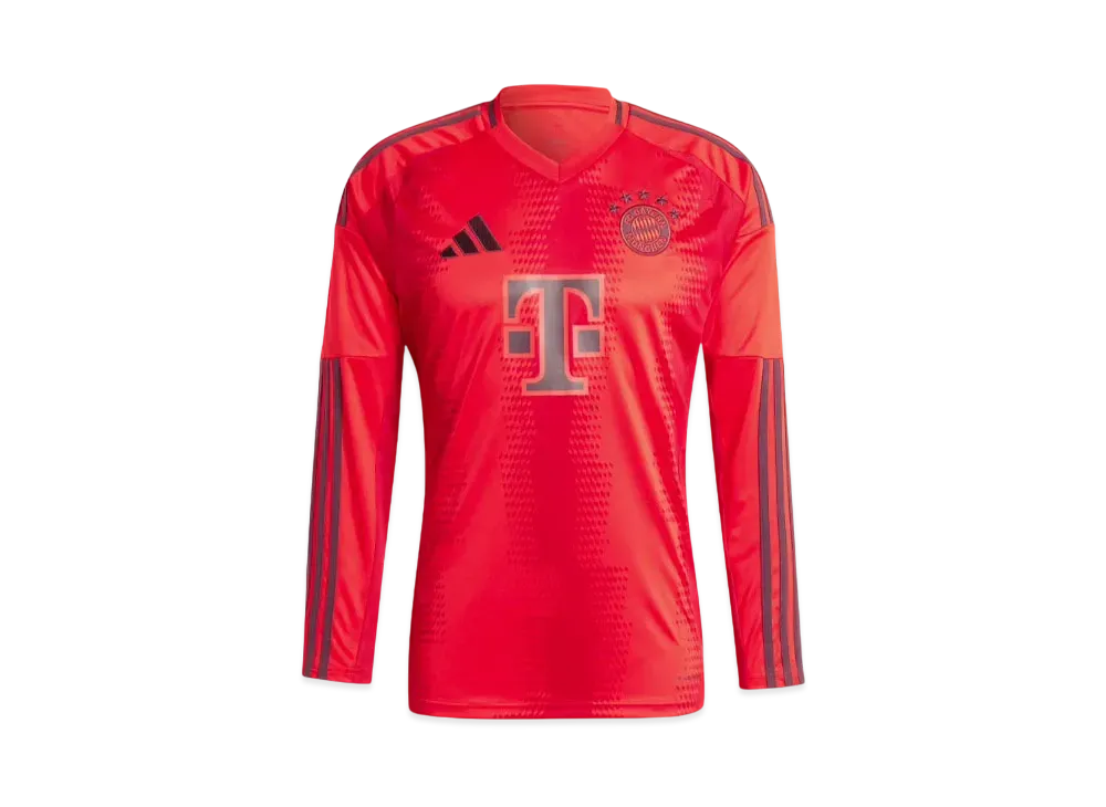 adidas FC Bayern 24/25 Long Sleeve Home Uniform "Red"