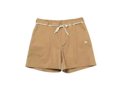 NEW ERA Chino Shorts Shoelace Belt "Khaki"