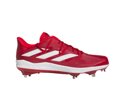 adidas Adizero Afterburner 9 Cleats "Team Power Red 2/Cloud White/Vivid Red"