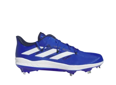 adidas Adizero Afterburner 9 Cleats "Royal Blue/Cloud White/Team Navy Blue 2"