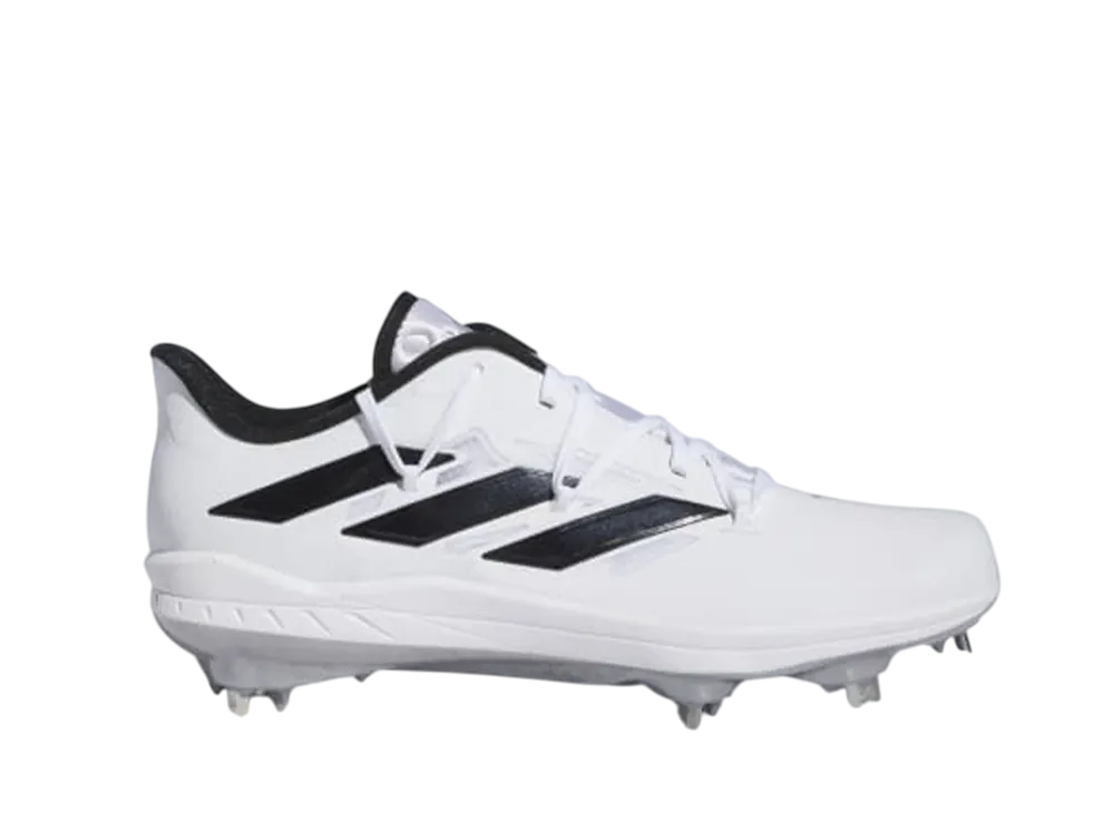 アディダス アディゼロ アフターバーナー9 スパイク "クラウドホワイト/コアブラック/シルバーメタリック"