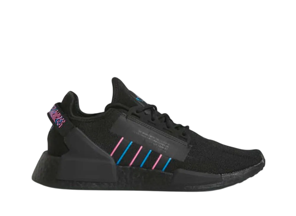 adidas NMD R1 V2 "Core Black/Pulse Blue/Pulse Magenta"