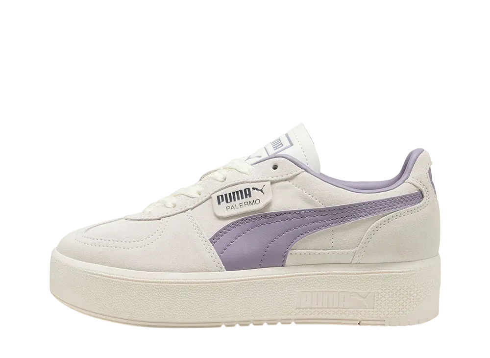 Puma Women's Palermo Elevata Goddess "Warm White/Pale Plum/Galactic Gray"