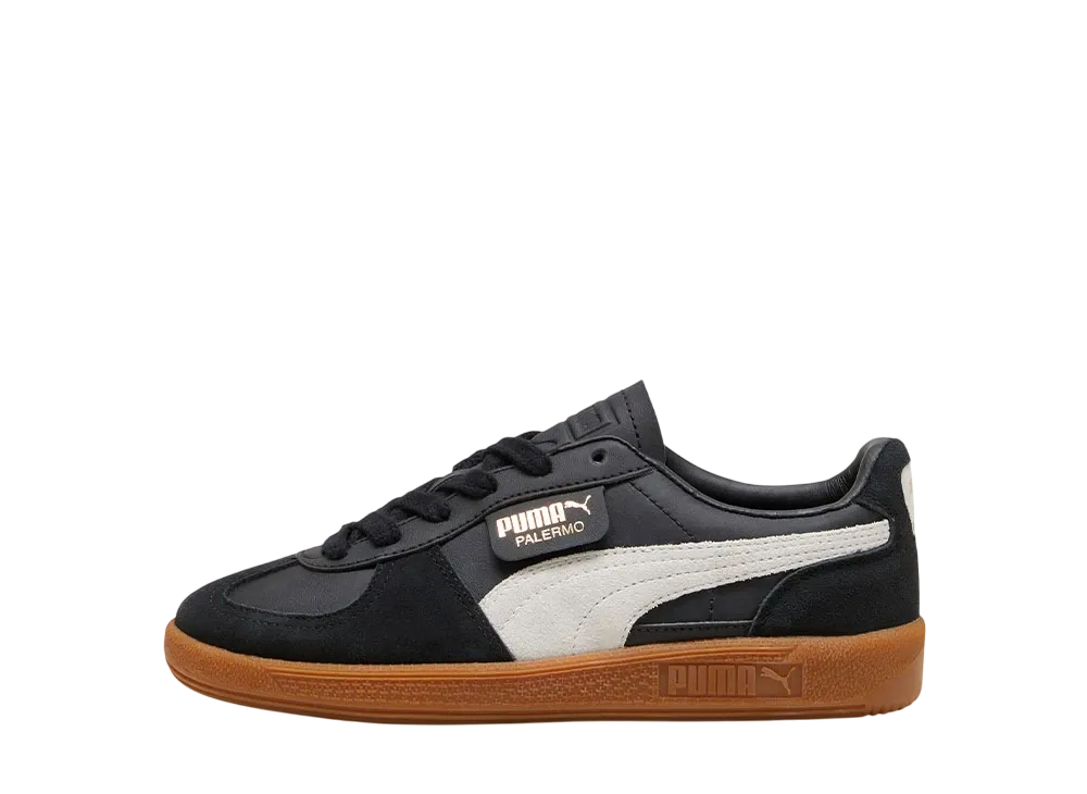 Puma GS Palermo Leather "Puma Black/Feather Gray/Gum"