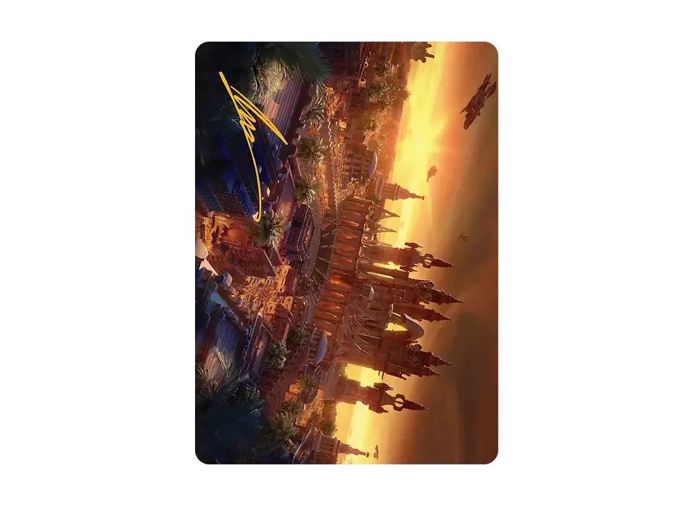 王都ラバナスタ (箔押しあり) AT [FIN 18/53]【英語版】(ファイナルファンタジー)